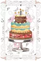 Karnet 12x18cm + koperta Tort - tantis.pl