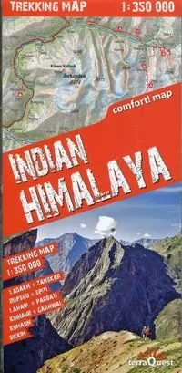 Himalaje Indyjskie. Trekking map 1:350 000 - tantis.pl