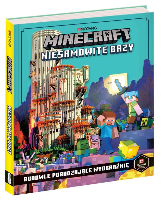 Minecraft. Niesamowite bazy. Budowle pobudzające wyobraźnię - tantis.pl