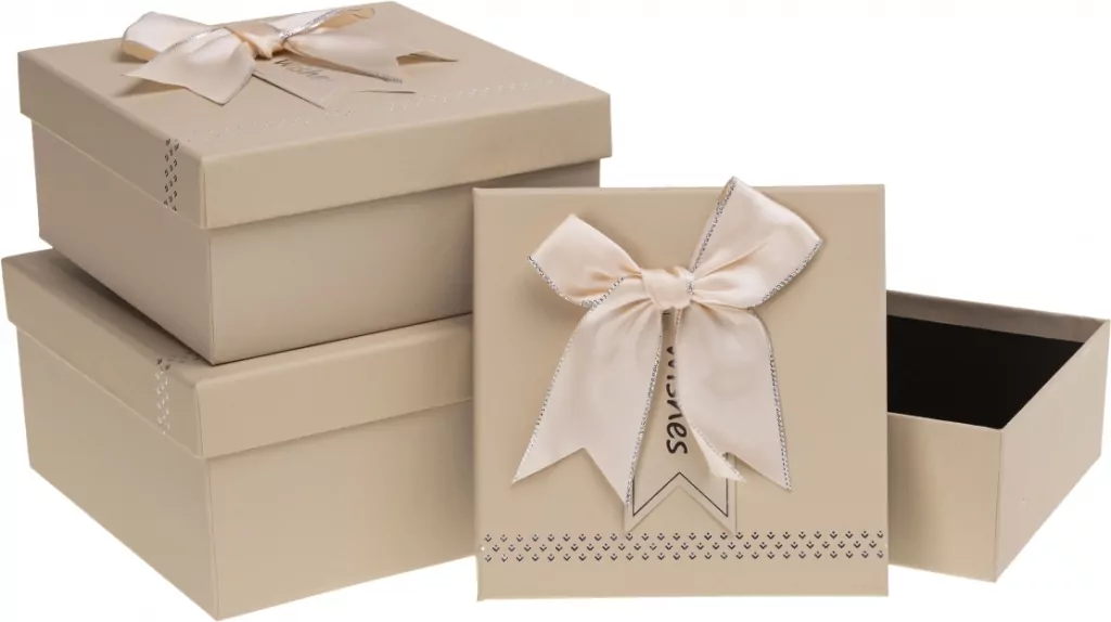 Pudełko prezentowe grey - tantis.pl