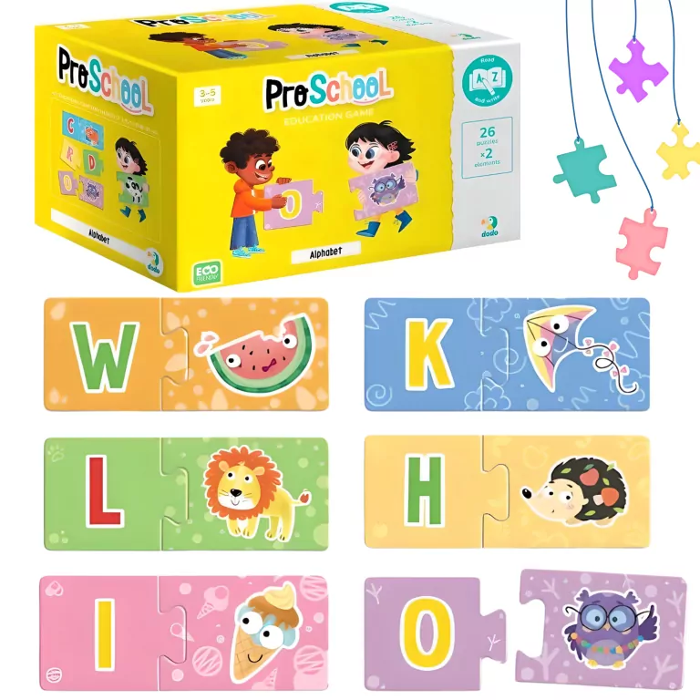 English alphabet. Gra edukacyjna - tantis.pl
