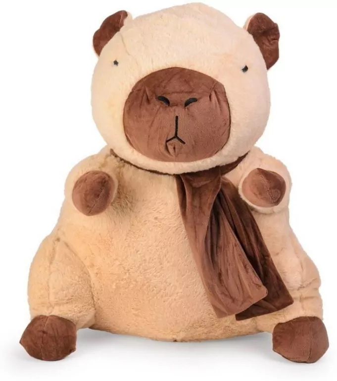 Kapibara pluszowa z szalikiem 66cm - tantis.pl