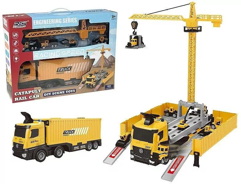 Auto ciężarowe z rozkładaną naczepą - tantis.pl