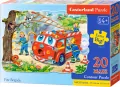 Puzzle 20 maxi. Straż pożarna - tantis.pl