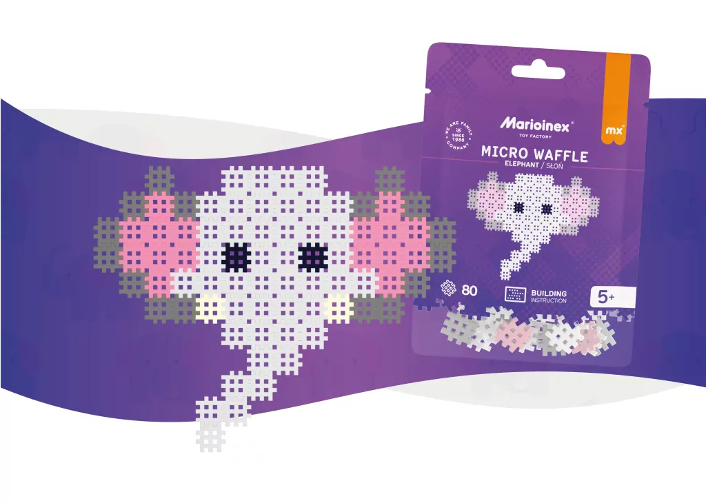 Micro Waffle 80. Słoń - tantis.pl