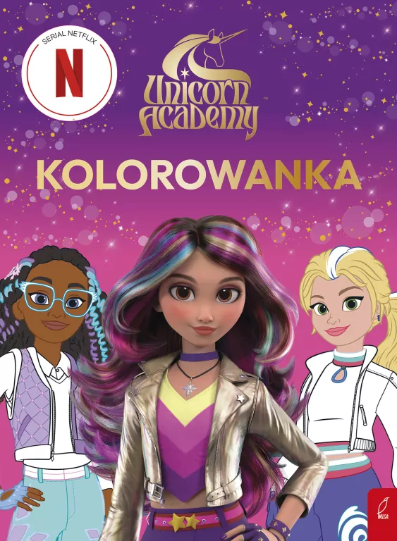 Unicorn Academy. Kolorowanka - tantis.pl