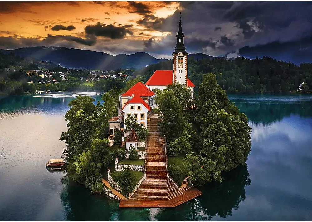 Puzzle 1000. Jezioro Bled, Słowenia. 10797 - tantis.pl