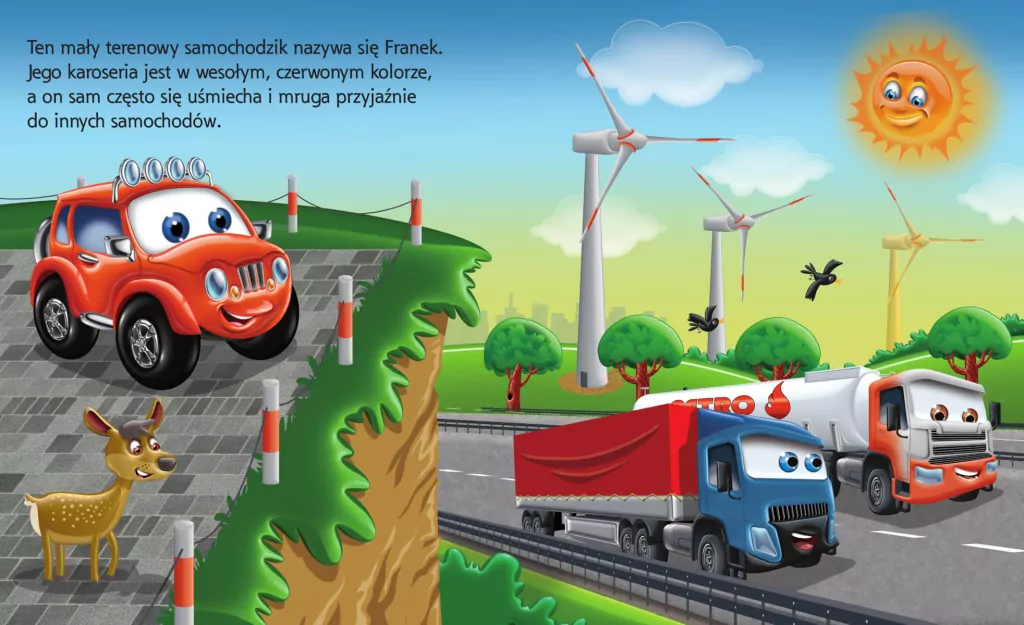 Samochodzik Franek. Ciężarówki - tantis.pl