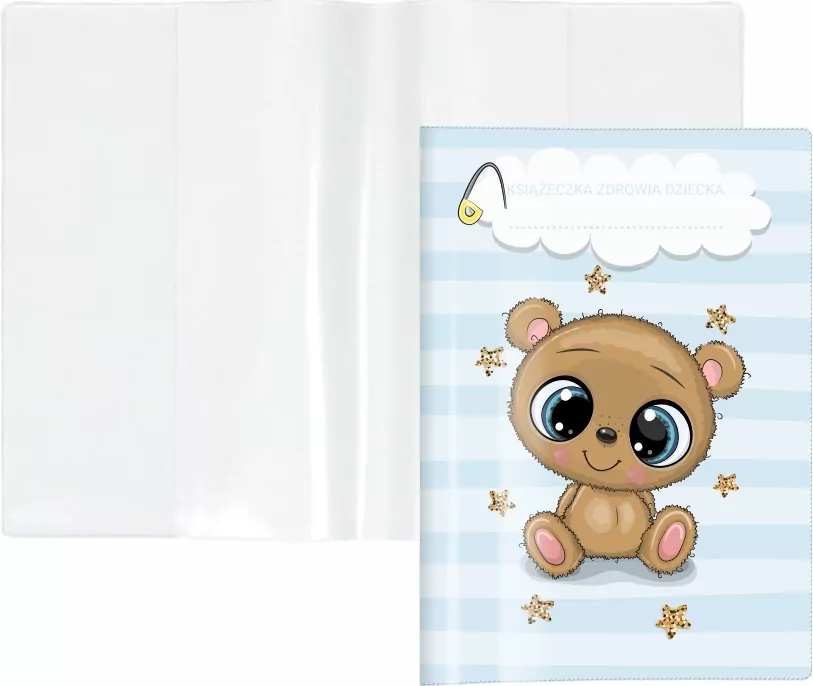 Okładka na książeczkę zdrowia dziecka pluszak - tantis.pl