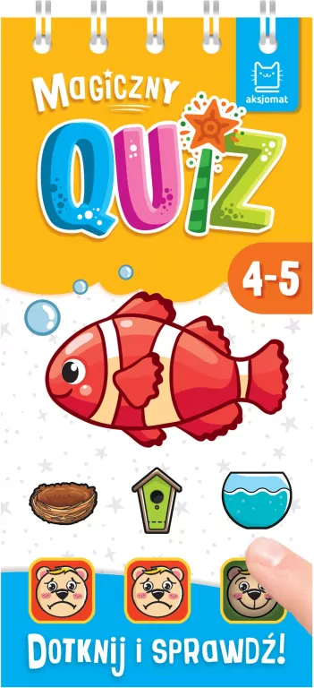 Magiczny quiz z rybką. Dotknij i sprawdź - tantis.pl