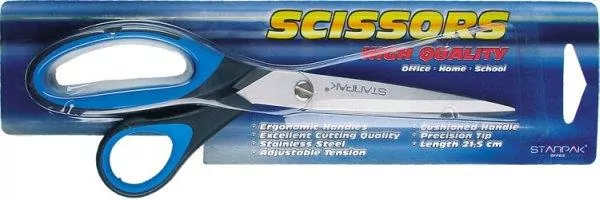 Nożyczki z gumowymi rączkami 215 mm - tantis.pl