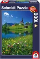 Schmidt Spiele. Puzzle 1000. Inzell, Bawaria, Niemcy - tantis.pl