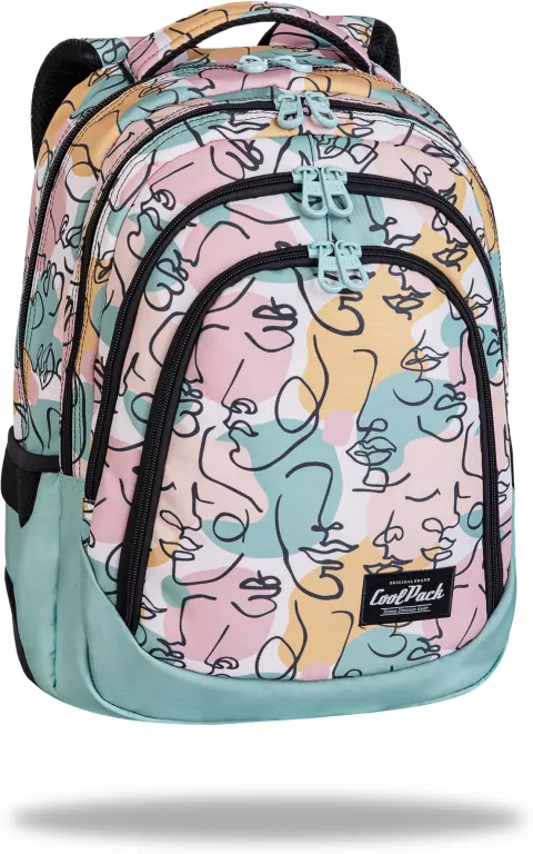 Plecak 3-komorowy. Coolpack Drafter. Art deco - tantis.pl