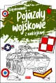 Pojazdy wojskowe Kolorowanka z naklejkami - tantis.pl