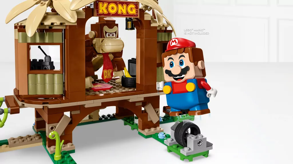 LEGO® Super Mario. Domek na drzewie Donkey Konga — zestaw rozszerzający. 71424 - tantis.pl