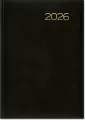 Kalendarz 2026 książkowy A5 dzienny czarny SK2 - tantis.pl