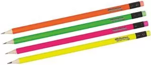 Ołówek okrągły z gumką Neon p72 tuba Colorino Kids 65443PTR - tantis.pl