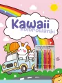 Kawaii kolorowanki różowa - tantis.pl