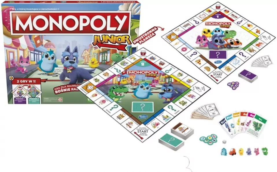 Monopoly Junior. Discovery Edition - tantis.pl