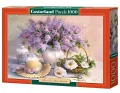 Puzzle 1000. Kwiaty i kapelusz - tantis.pl