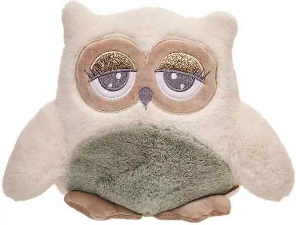Sowa Abby kremowo-miętowa 23cm - tantis.pl