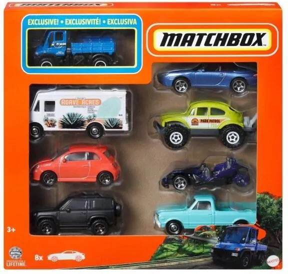 Matchbox Pojazdy 8-pak mix - tantis.pl