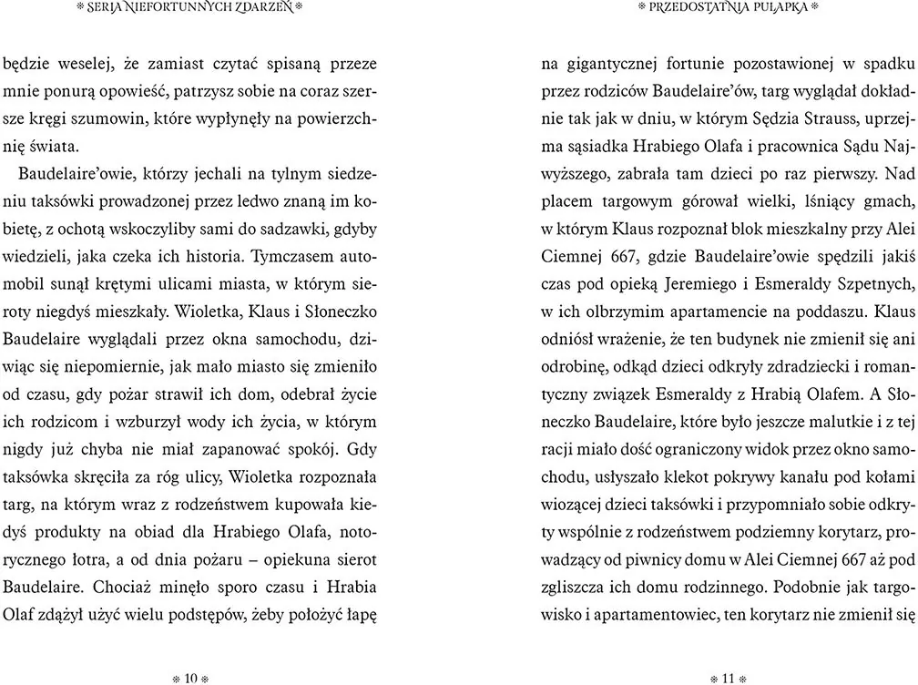 Przedostatnia pułapka. Seria niefortunnych zdarzeń. Tom 12 - tantis.pl