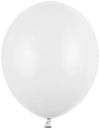 Balony Strong Pastel Pure White 12cm - tantis.pl