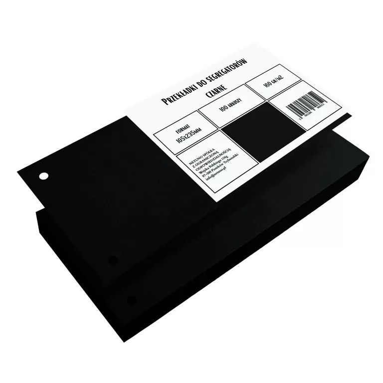 Przekładka  105X235 czarna - tantis.pl