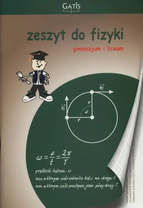 Zeszyt z poradnikiem A5/60k kratka Fizyka - tantis.pl
