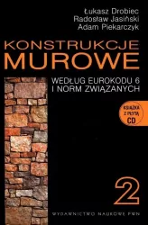 Konstrukcje murowe 2 według eurokodu 6 i norm związanych + płyta CD