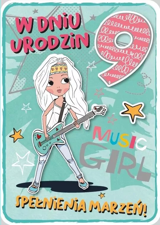 Karnet 9 Urodziny - tantis.pl
