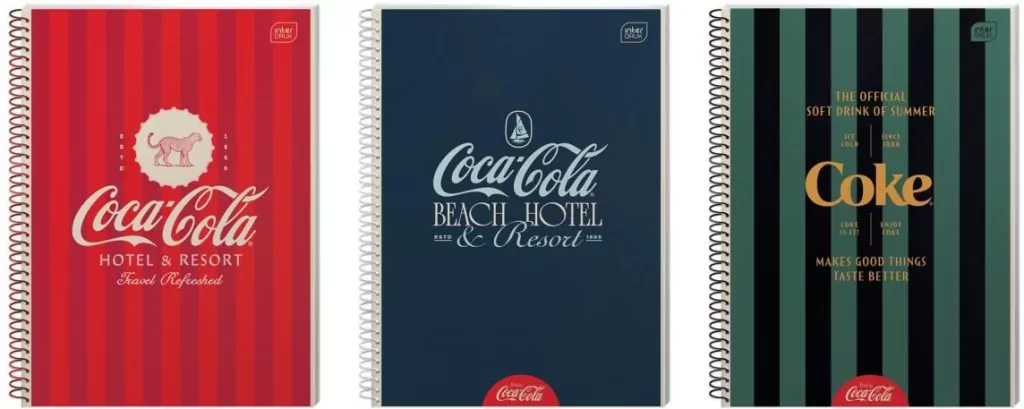 Kołozeszyt A4/80K kratka Coca Cola - tantis.pl
