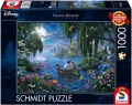 Schmidt. Puzzle, Thomas Kinkade, Mała Syrenka i książę Eryk Disney, 1000 elementów - tantis.pl