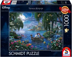 Schmidt. Puzzle, Thomas Kinkade, Mała Syrenka i książę Eryk Disney, 1000 elementów