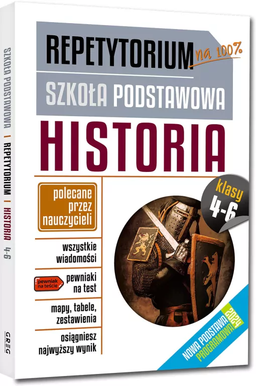 Repetytorium. Szkoła podstawowa. Historia. Klasy 4-6 - tantis.pl