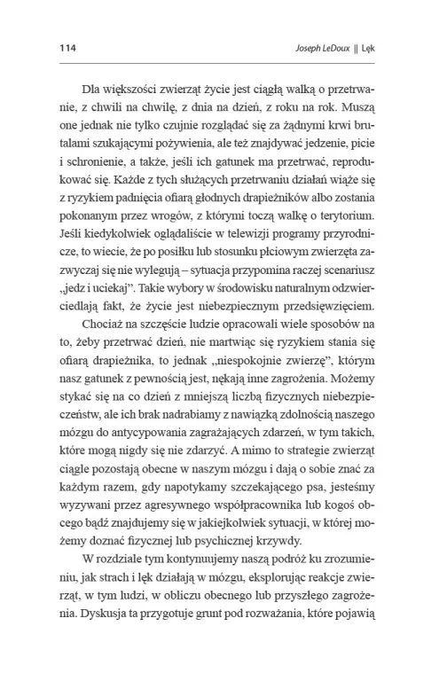 Lęk. Neuronauka na tropie źródeł lęku i strachu - tantis.pl