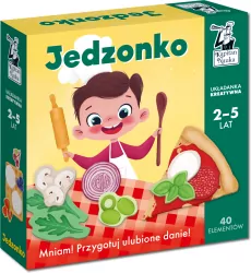 Jedzonko. Układanka kreatywna 2-5 lat