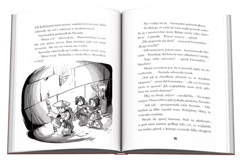 LEGO® Ninjago. Labirynt Sfinksa. Spinjitzu Brothers. Nowe historie - tantis.pl