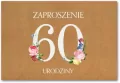 Zaproszenie. Urodziny 60 - tantis.pl