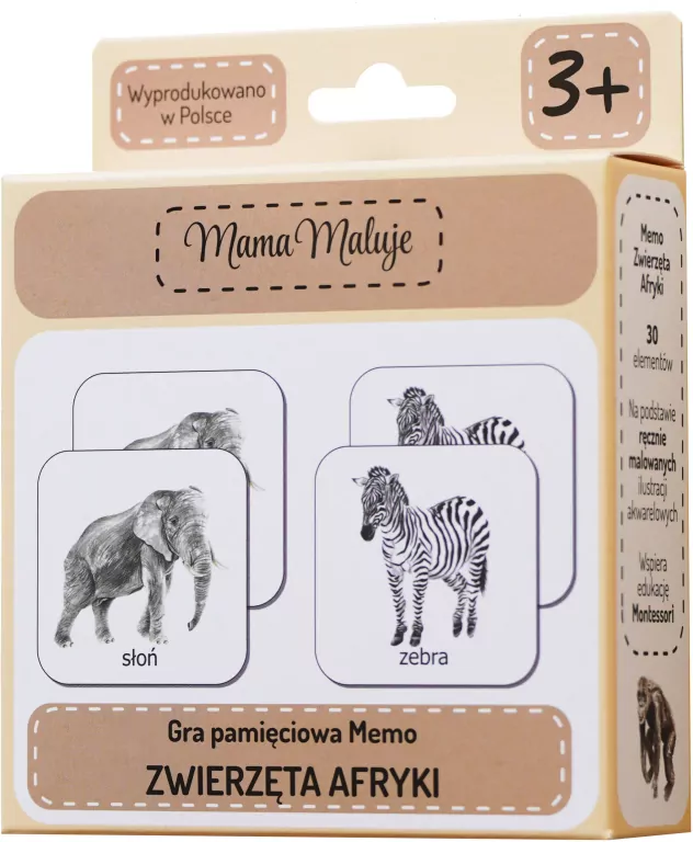 Memo Zwierzęta Afryki - tantis.pl