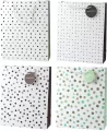 Torba prezentowa 32x26x10cm Kropki MIX - tantis.pl