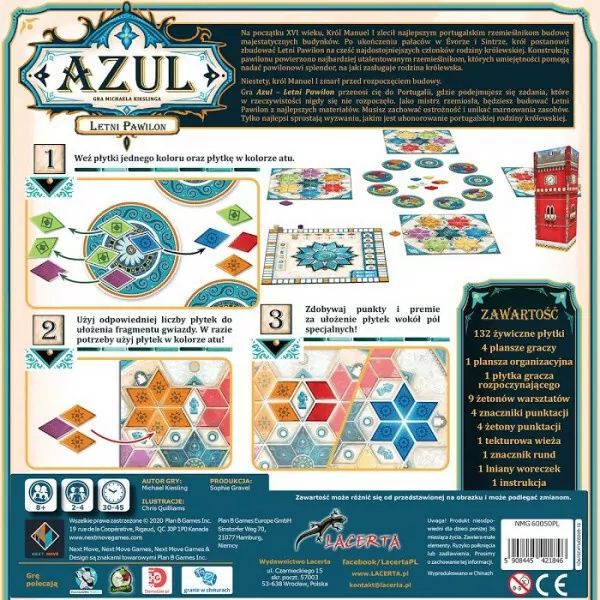 Azul. Letni pawilon. Gra Michaela Kieslinga - tantis.pl