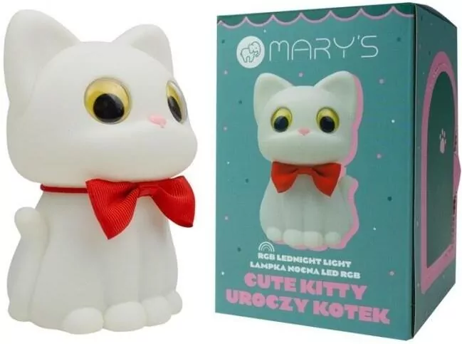 Lampka nocna led Uroczy Kotek - tantis.pl