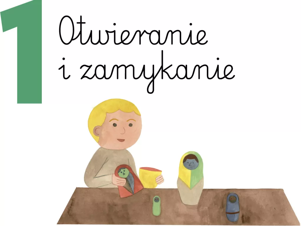 Album dydaktyczny Montessori. Zadania rozwijające motorykę małą - tantis.pl