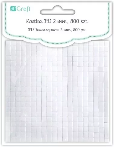 Kostka 3D 2mm - tantis.pl
