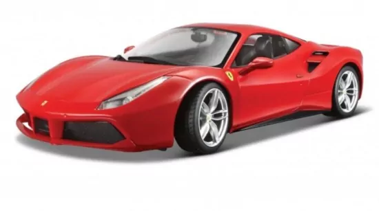BBurago. Ferrari 488 GTB Red 1:18