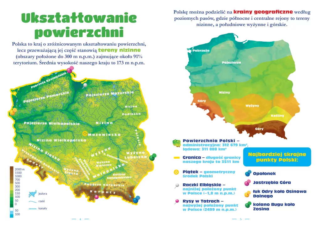 Atlas Polski dla dzieci - tantis.pl
