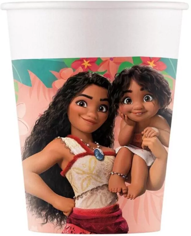 Kubeczki papierowe Moana 200ml - tantis.pl
