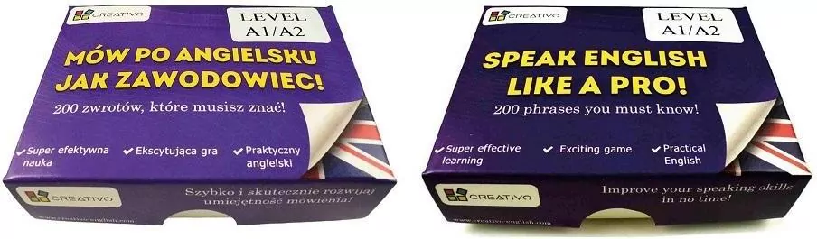 Mów po angielsku jak zawodowiec A1/A2 CREATIVO - tantis.pl